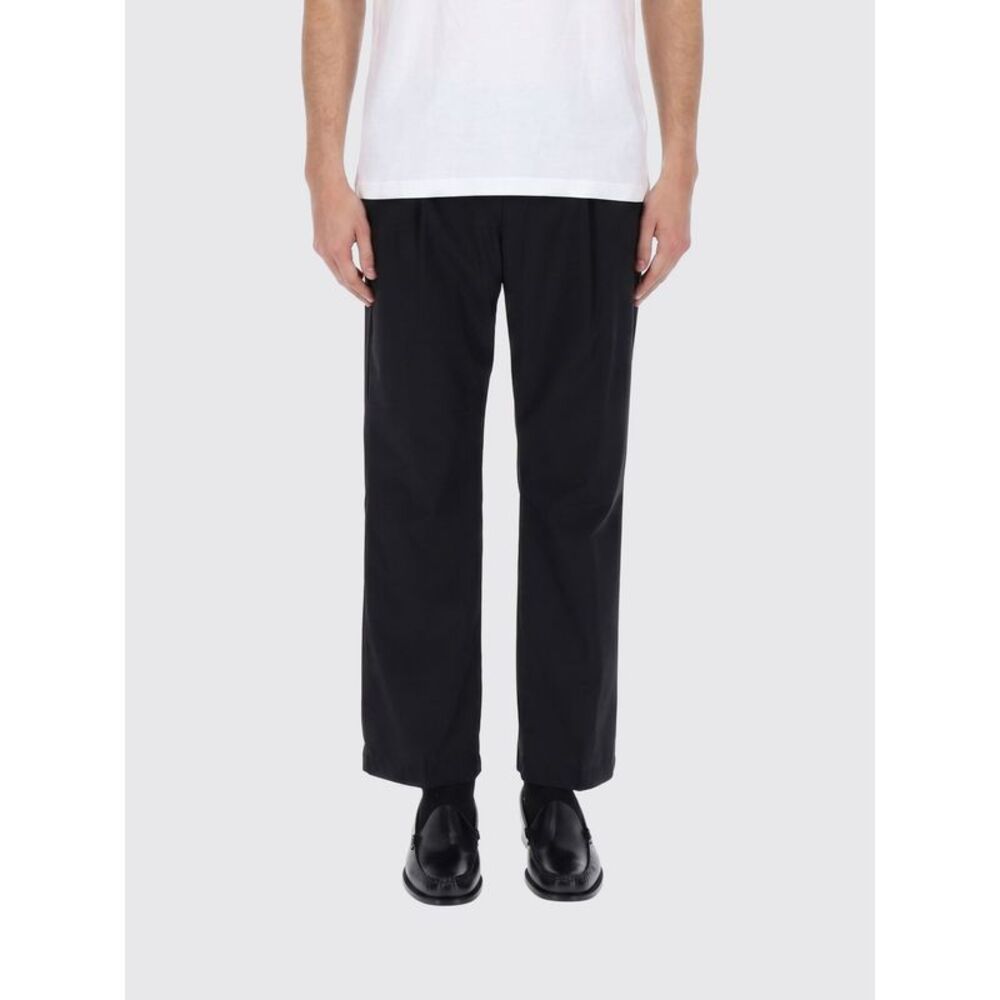 Herno Men Herno Pleated Wool Tailored Trousers With Welt Pockets